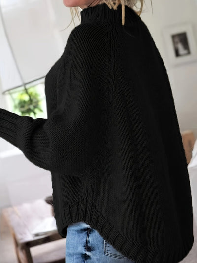 Léa – Pull col roulé délicat