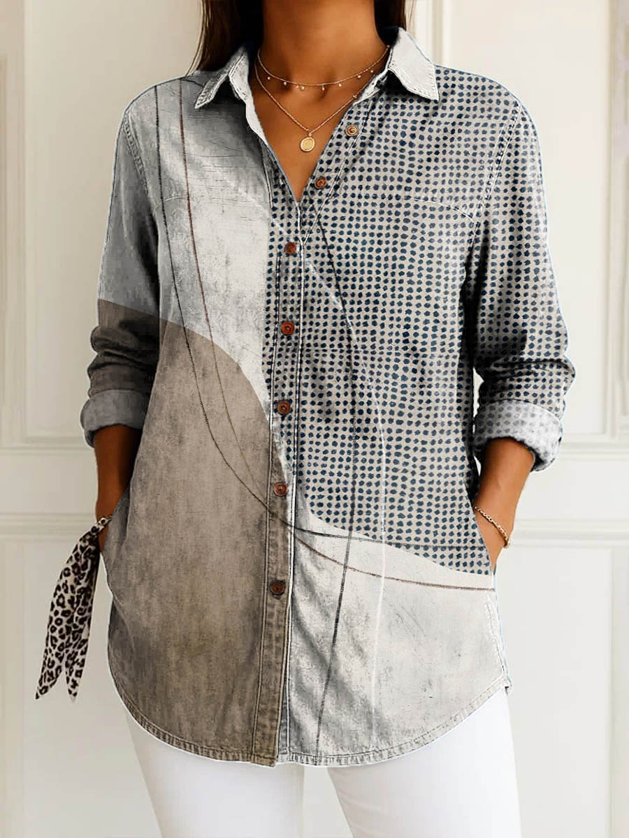 Dagmar | Chemise Mosaïque Côtière