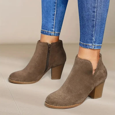 Alexe - Bottines Confortables En Cuir