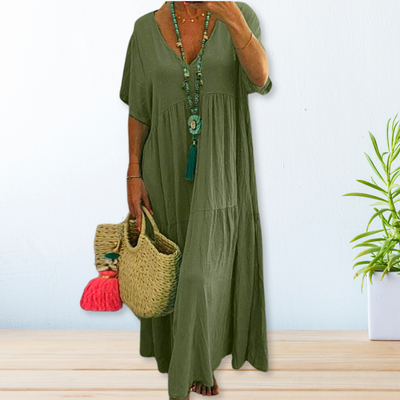 Wilma - Robe Longue Élégante