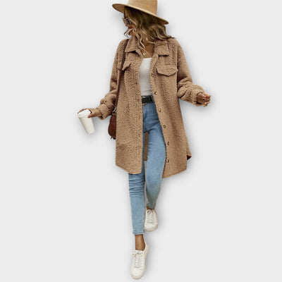 Anaïs – Veste teddy délicate et chaleureuse