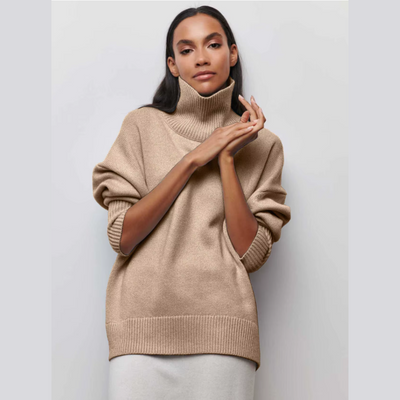 Avery | Pull Col Roulé Confortable