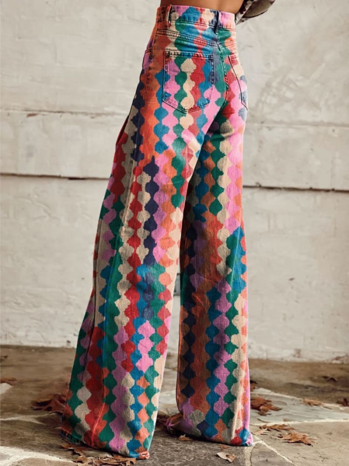 Amélie - Pantalon Bohémien de Printemps