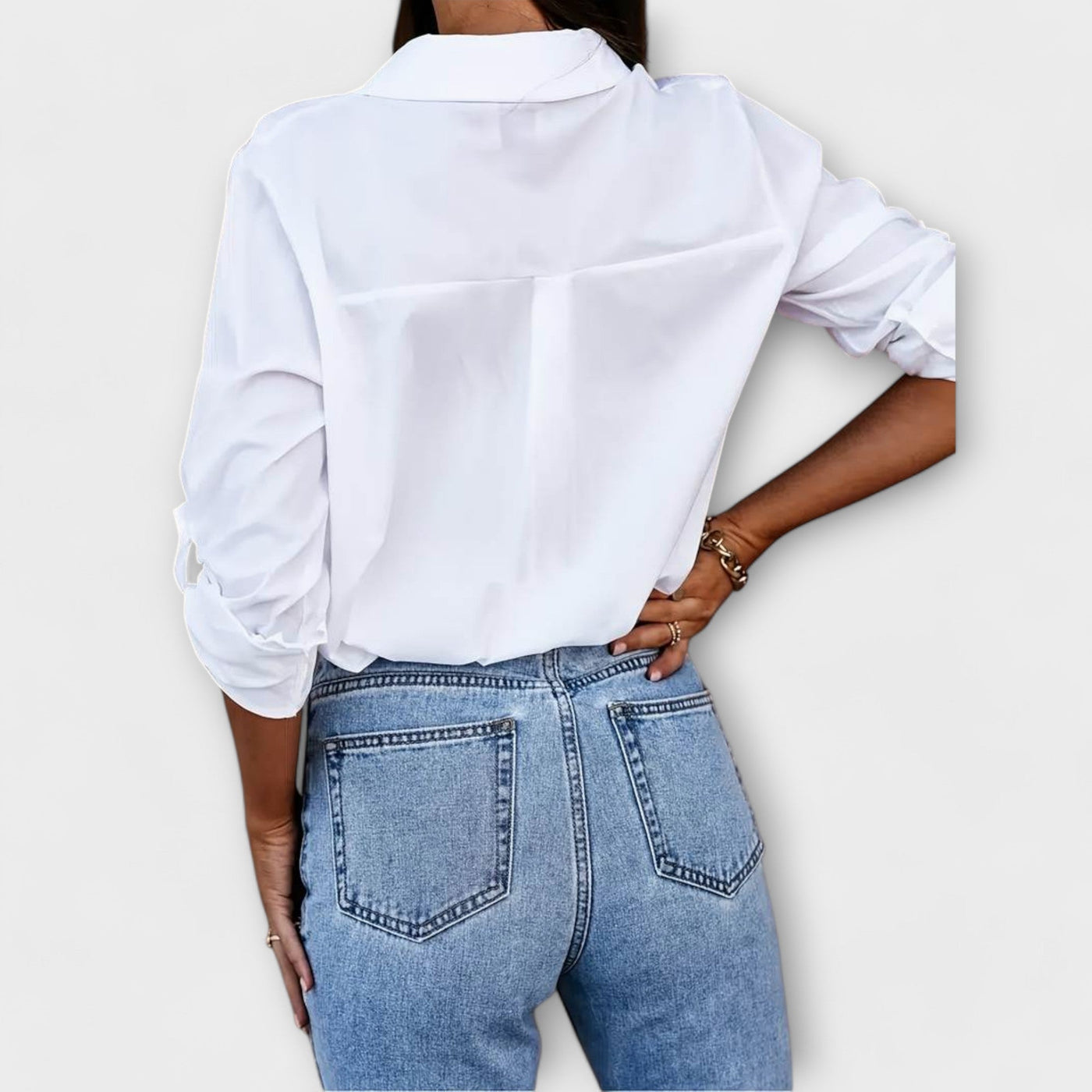 Jessica - blouse décontractée avec col en V