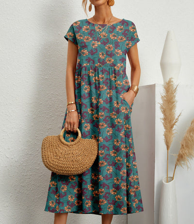 Gia - Robe Florale Élégante
