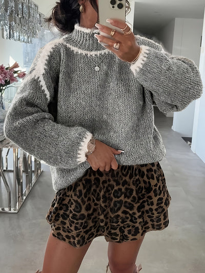 Florence – Pull col roulé élégant pour l'hiver