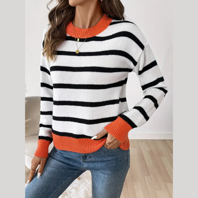 Elena | Pull élégant à col rond