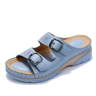 Simona™ | Sandales Orthopédiques en Cuir
