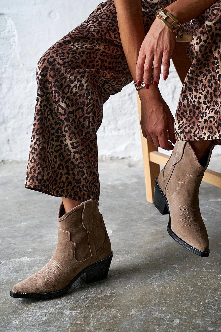 Margot™ | Bottes minimalistes en daim