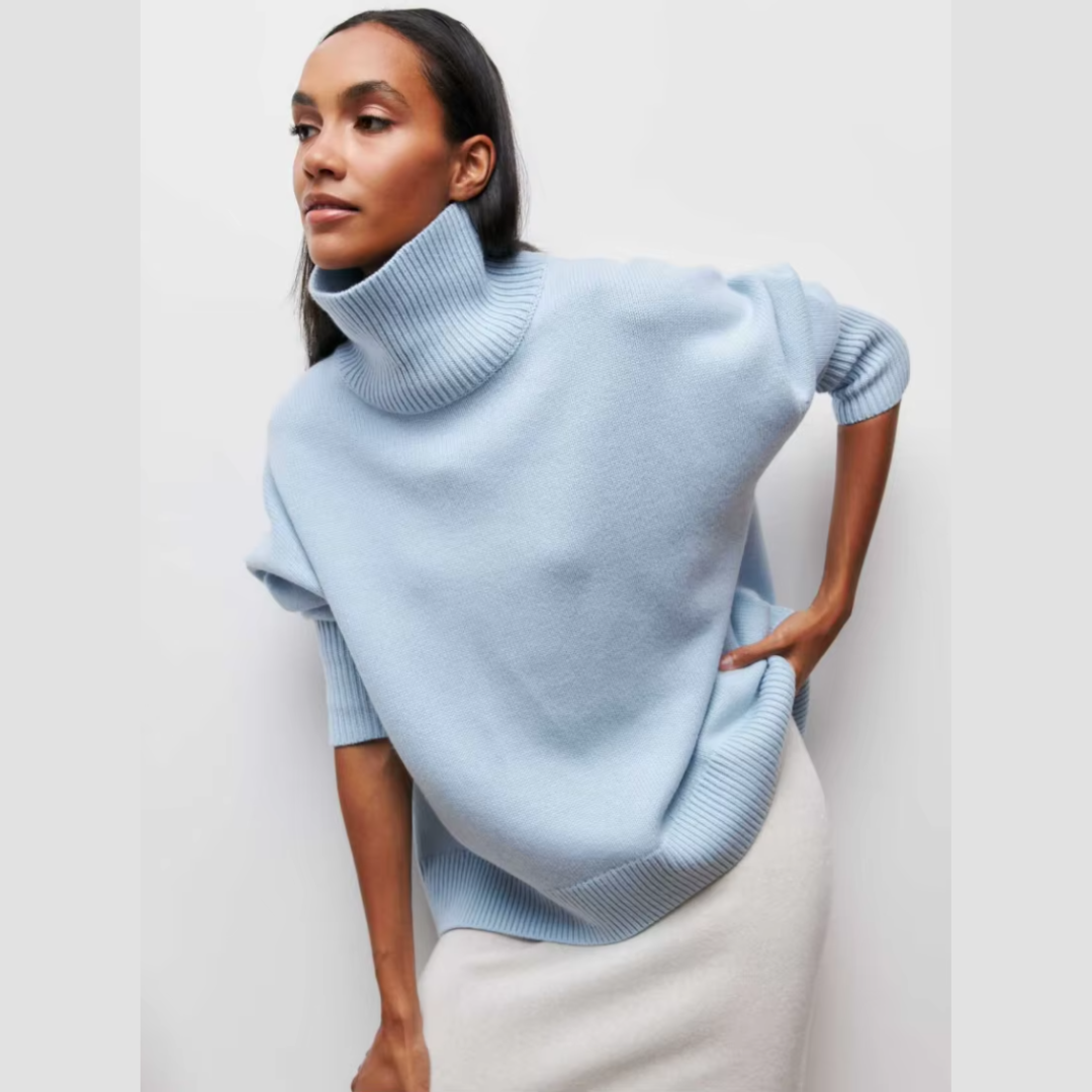 Avery | Pull Col Roulé Confortable