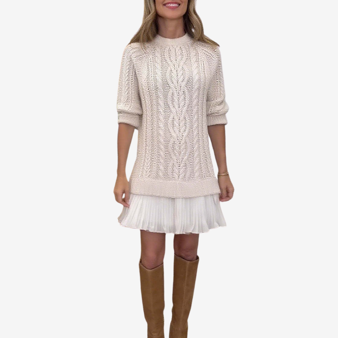 Gaëlle™ Tricot Pull Dress