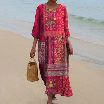 Marlene - Robe Maxi Boho Élégante