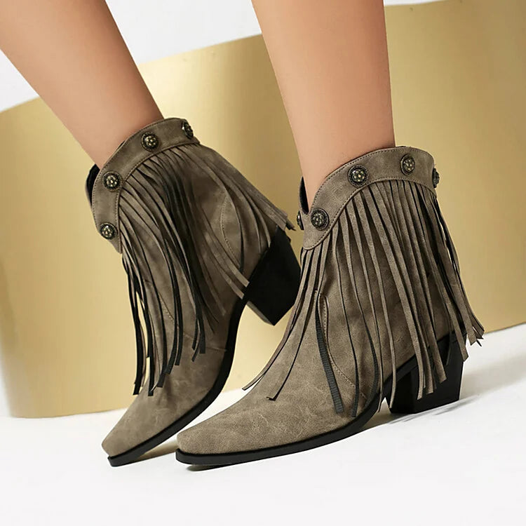 Lila™ | Bottes en daim design