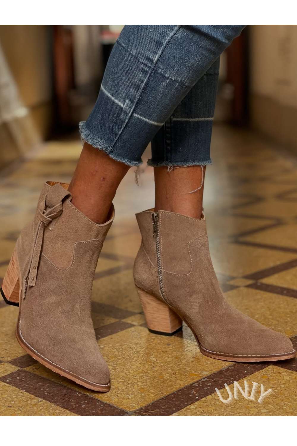 Josephine™ | Bottes chic en daim