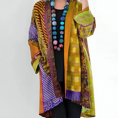 Sofia - Élégant Cardigan Long