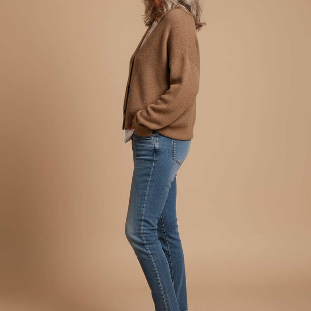 Odette – Gilet En Maille Doux