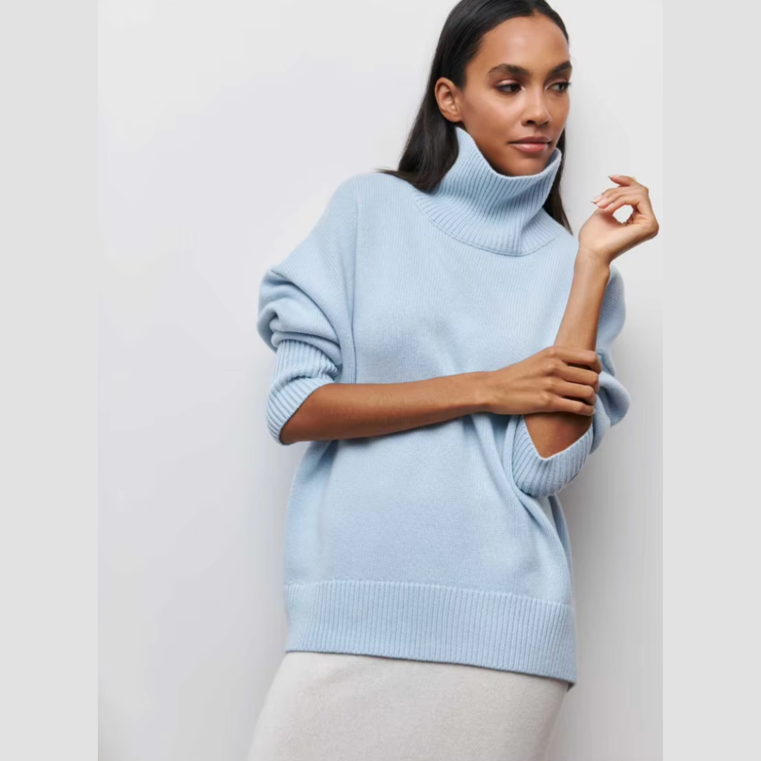 Avery | Pull Col Roulé Confortable