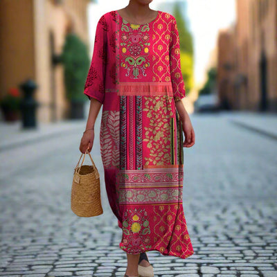 Marlene - Robe Maxi Boho Élégante