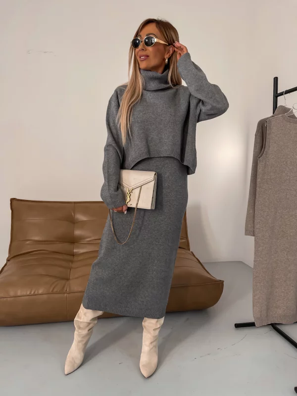 Alice - Élégante Robe Hivernale