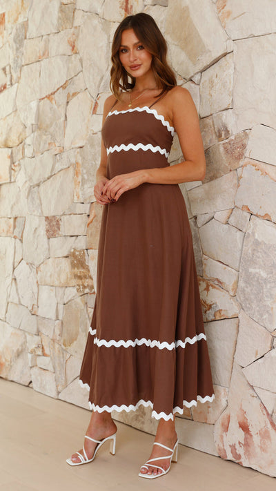 Clara - Robe longue à bretelles