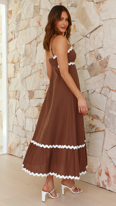 Clara - Robe longue à bretelles