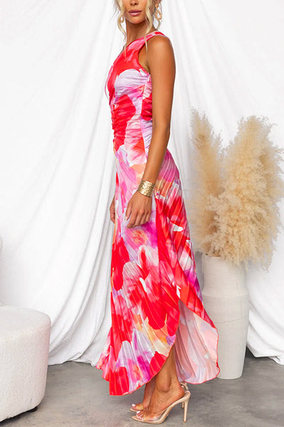 Kelsey™ | Robe d’été plissée à une épaule