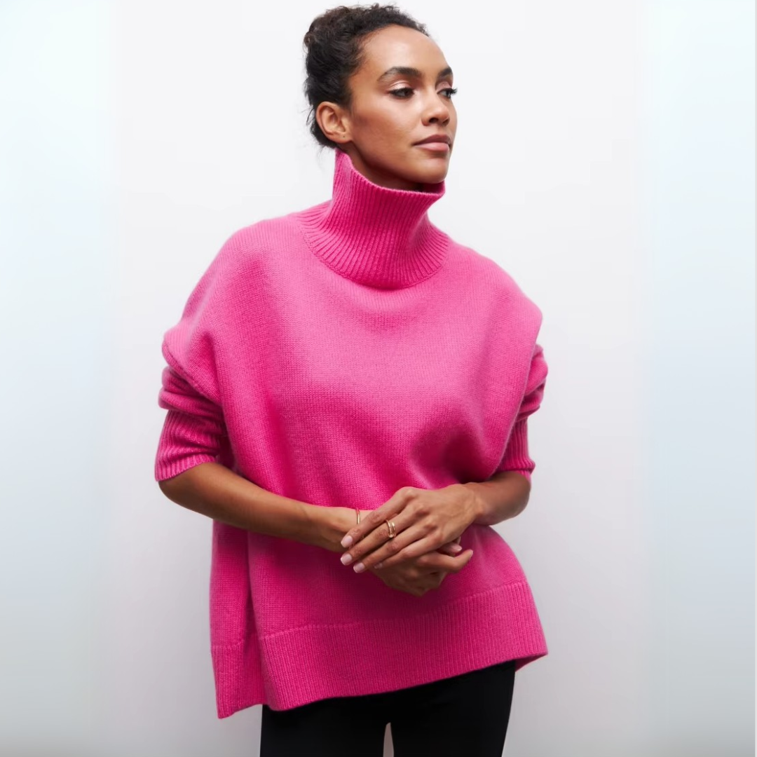 Avery | Pull Col Roulé Confortable