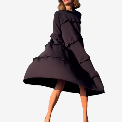 Robe Midi à Volants Lauren™