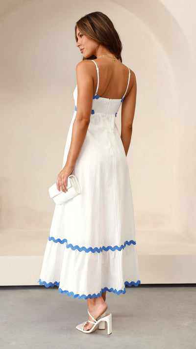 Clara - Robe longue à bretelles