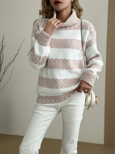 Céleste – Pull col roulé sophistiqué