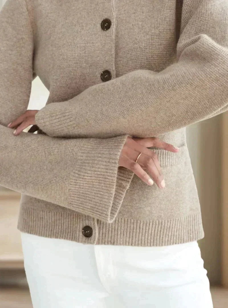 Ysaline | Cardigan à la Mode avec Manches Amples