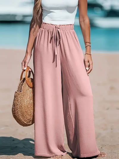Liv - Pantalons Taille Haute Élégants