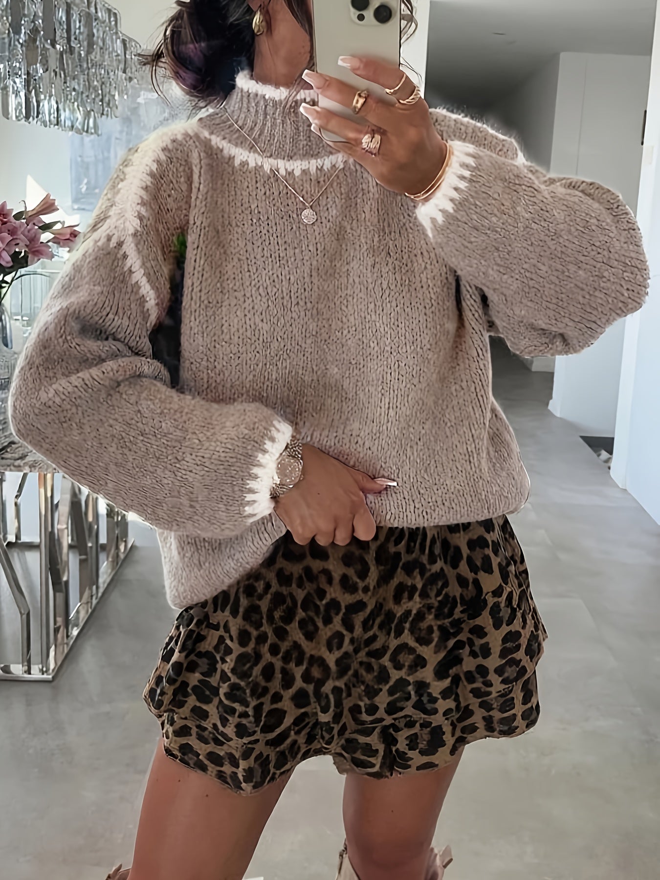 Florence – Pull col roulé élégant pour l'hiver