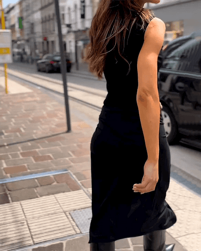 Aitana - Robe longue sans manches
