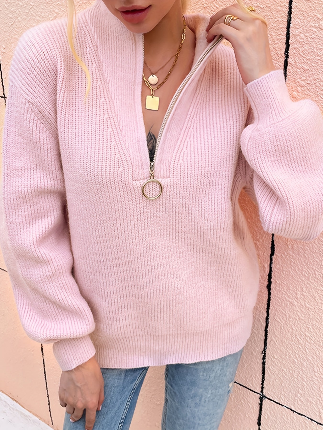 Faye | Pull à Fermeture Éclair