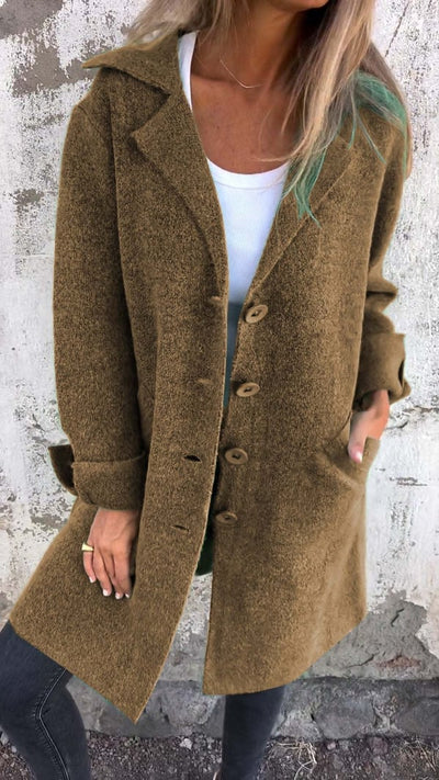 Audrey - Manteau Chic Minimaliste
