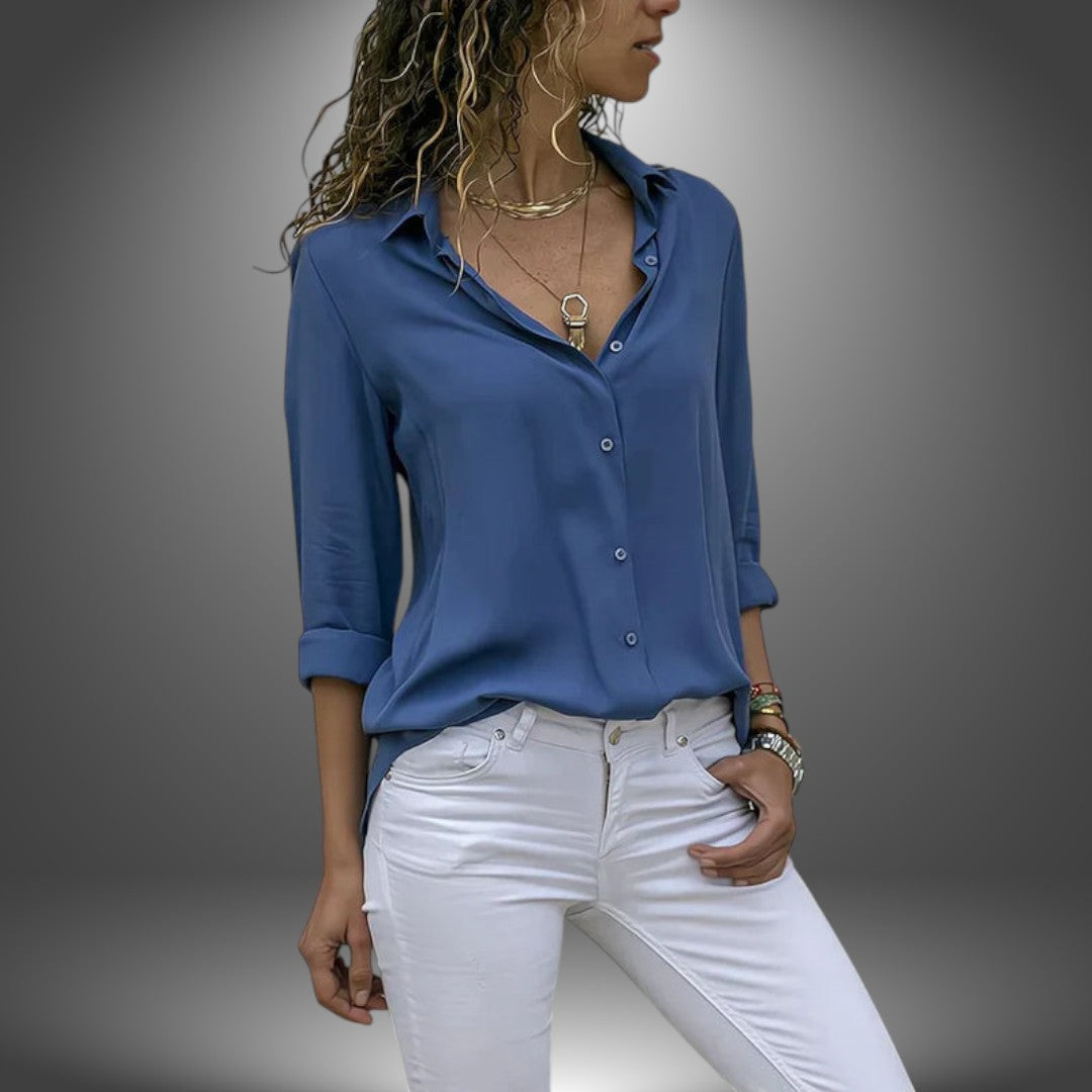 Valeria - Blouse Classique à Boutons
