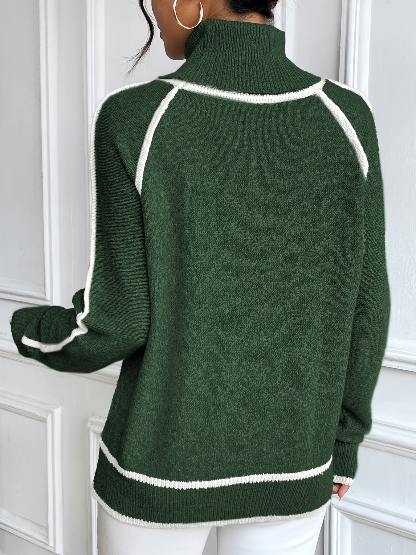 Auriane – Pull col roulé élégant