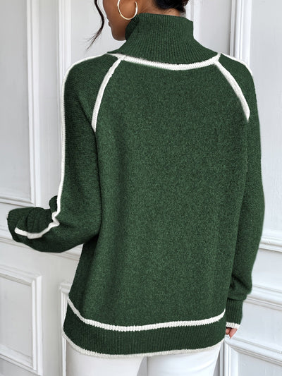 Auriane – Pull col roulé élégant