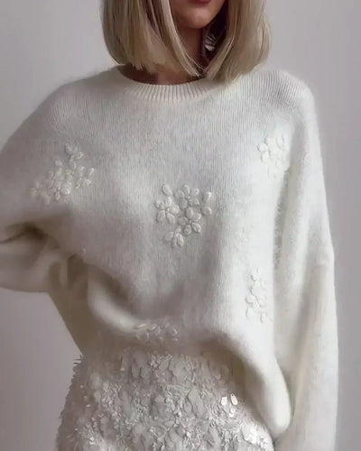 Anna™ | Pull Floral Brodé