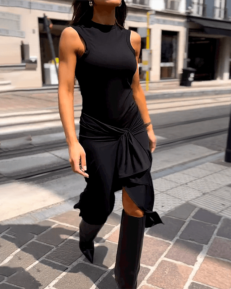 Aitana - Robe longue sans manches