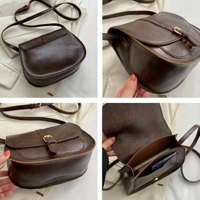 Evelyn™ | Sac bandoulière classique en forme de selle