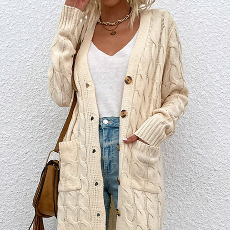 Isabelle™ | Cardigan en tricot à manches longues