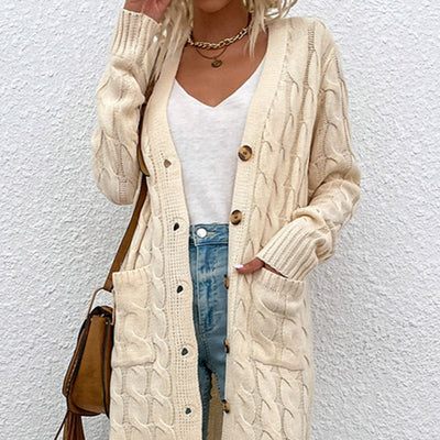 Isabelle™ | Cardigan en tricot à manches longues