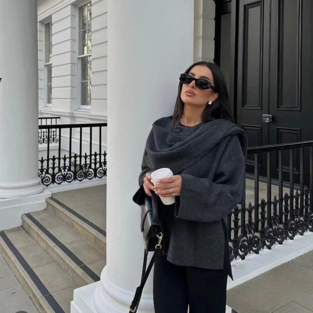 Elise™ | MANTEAU ÉLÉGANT EN TISSU DE QUALITÉ