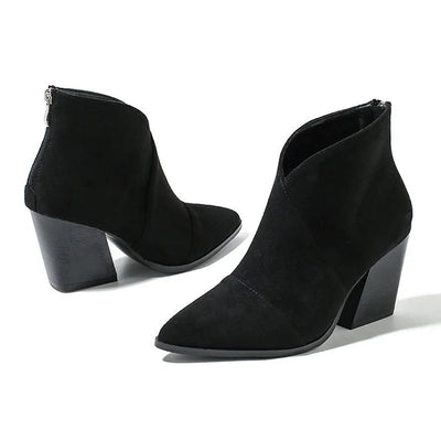Céline™ | Bottines chic en daim