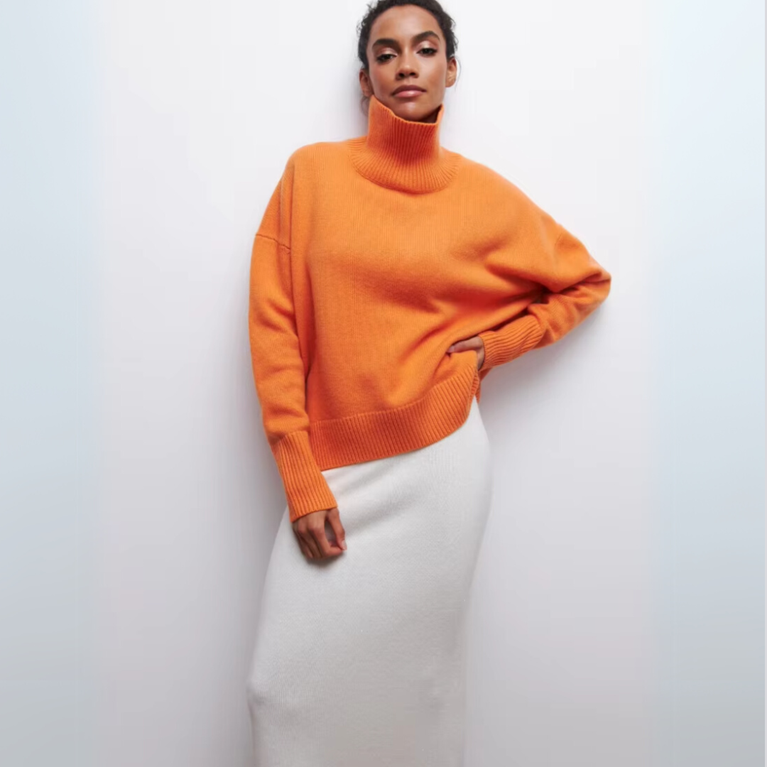 Avery | Pull Col Roulé Confortable