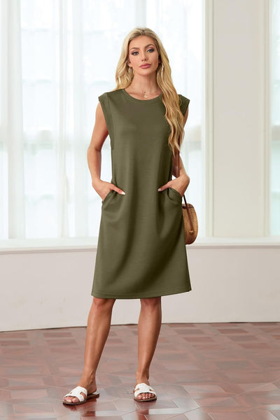 Fiona - Robe midi anti-rides