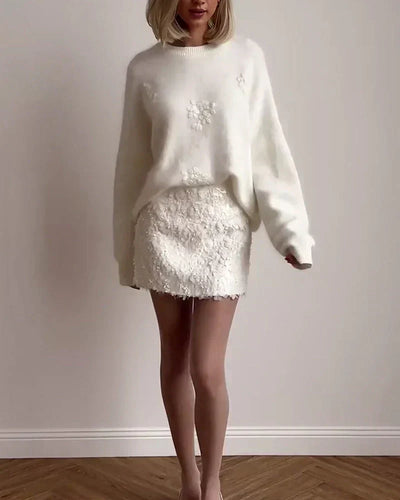 Anna™ | Pull Floral Brodé