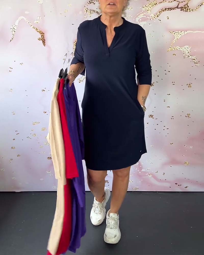 Hanlyn - Élégante Robe Minimaliste